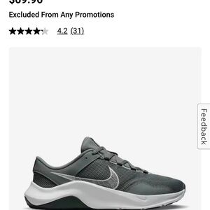 Nike Legend Essential 3 Next nature Training shoes Size 11 - brand new!